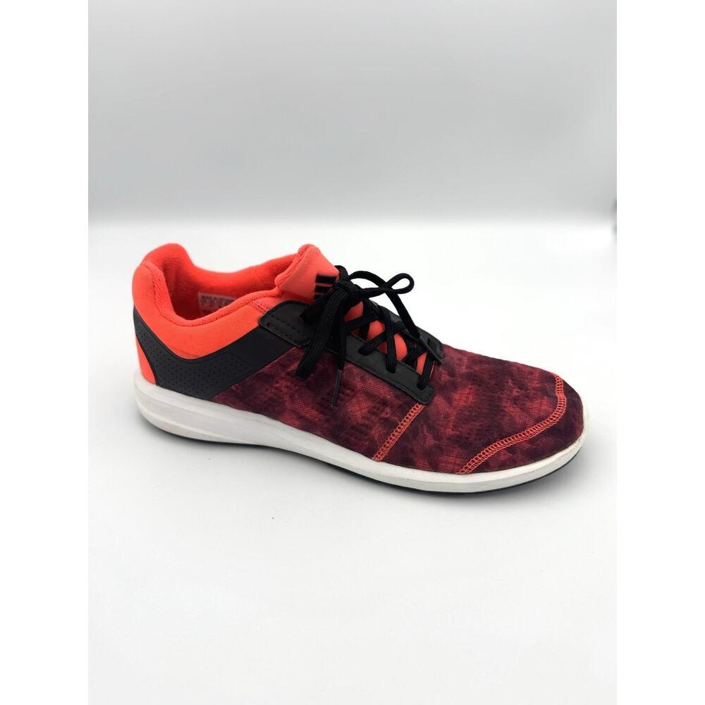 Adidas S Flex Running Shoes Women’s Size 7 Red Black Athletic Sneakers Gym Run